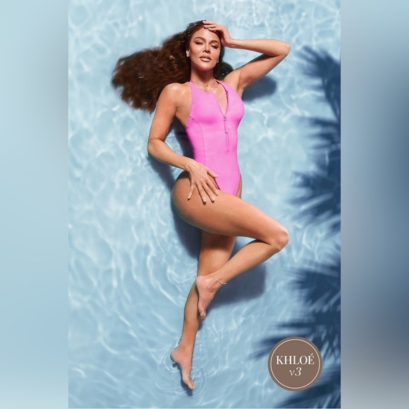 Fabletics High Tide Zip-Front One-Piece Swimsuit Sz XL - Picture 3 of 7